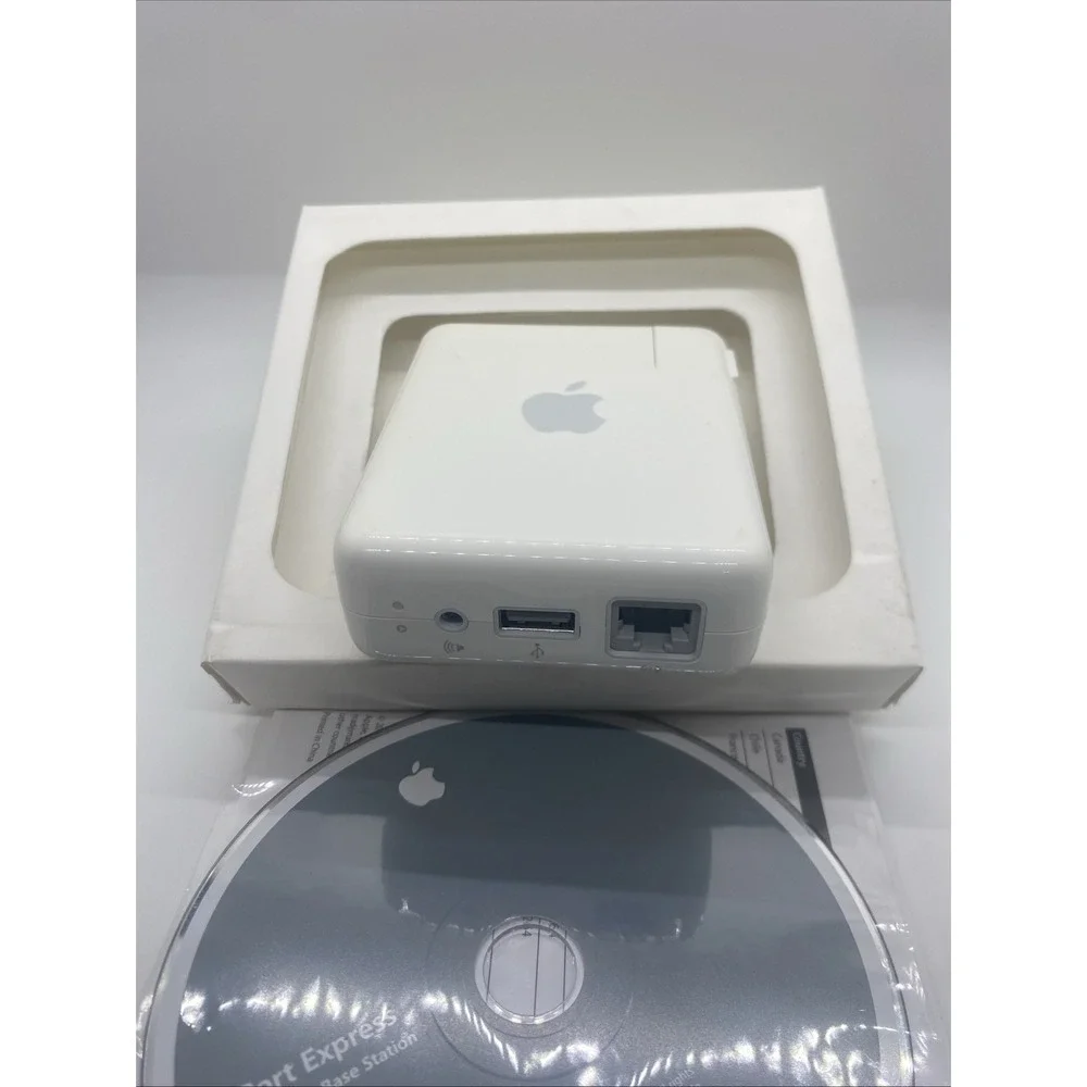 Apple AirPort Express A1264 Wi-Fi Base Station 802.11n Router 3.5mm USB Ethernet